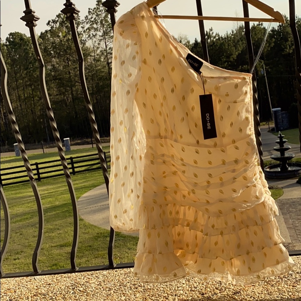 One- Sleeved Dress